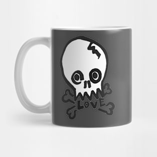 Love skull Mug